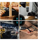 Parafusadeira Furadeira 48V 2 Baterias Com Maleta e Acessórios Completo