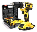 Parafusadeira Furadeira 48V 2 Baterias Com Maleta e Acessórios Completo